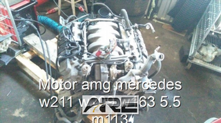 motor M113 Mercedes AMG 5.5 V8 gasolina 36