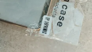 NUOVA Cover iPhone 16 Pro Max Glitter Oro