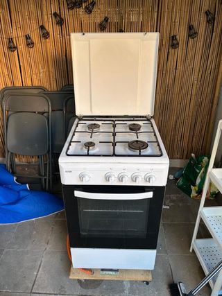 Cocina de gas butano - 6 meses de uso