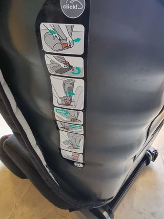 Silla coche GTI a cuadros