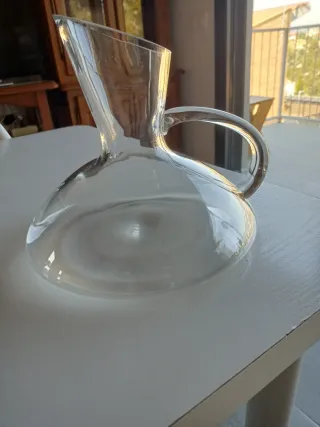 Jarra de cristal para vino