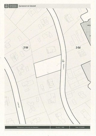 Solar en venta en Castellarnau - Can Llong en Sabadell