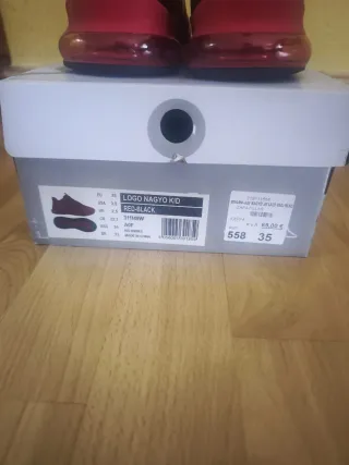 Zapatillas Kappa niño rojas