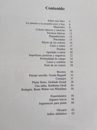 Introduccion a la Acuarela (Spanish Edition)