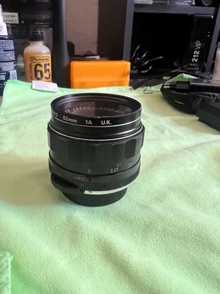 Objetivo Rikenon 55mm 1:1.8