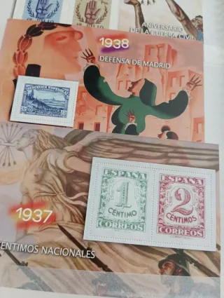 Álbum Sellos Guerra Civil Española
