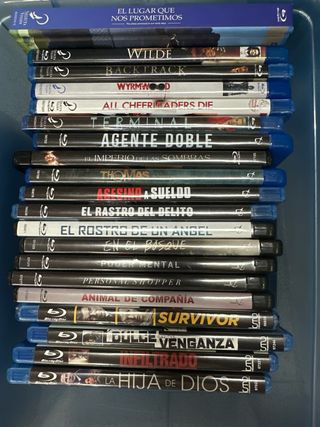 Películas Blu-ray Variadas desde 9 euros