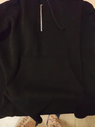 Vestido Sudadera Negro