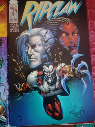 números de la serie limitada de cómics Ripclaw 1-6
