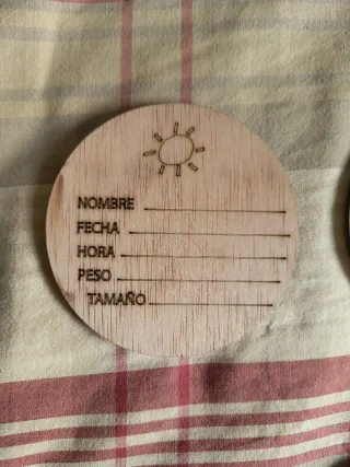 Discos Cumplemes bebé