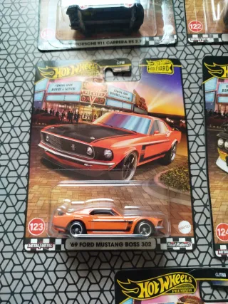 Hot Wheels Boulevard Colección Completa 121-125