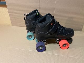 Patines Oxelo 4 Ruedas T-39 Negros