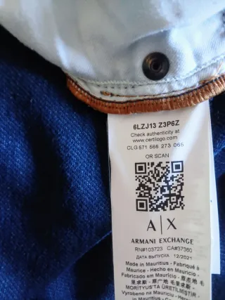 Jeans Armani Exchange Uomo Blu