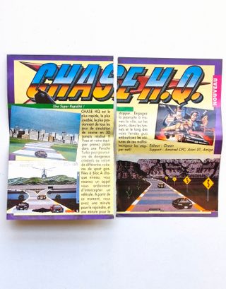 CHASE HQ AMSTRAD OCEAN SPECTRUM COMMODORE