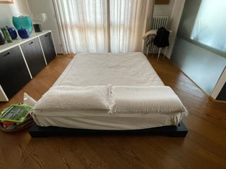 Letto 'giapponese' wengé