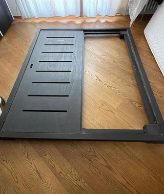 Letto 'giapponese' wengé