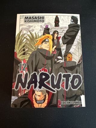 Naruto Jump Remix Manga Tomo 12 SIN CARTA PROMO