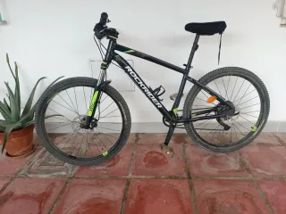 Bicicleta Rockrider Negra