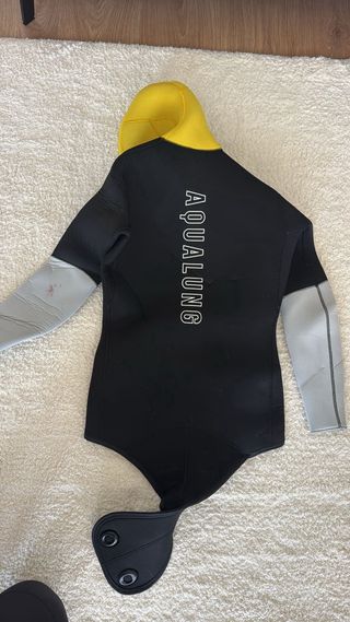 Traje Neopreno Aqualung 7mm Profesional + Capucha
