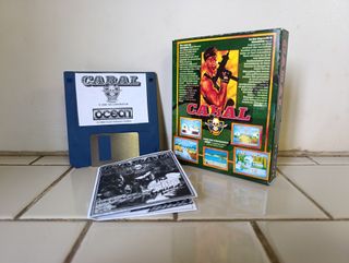 Cabal Microbox Commodore Amiga Ocean