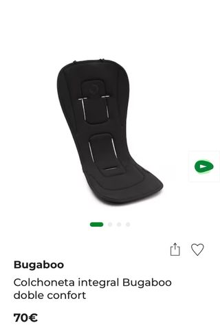 Colchoneta integral Bugaboo doble confort