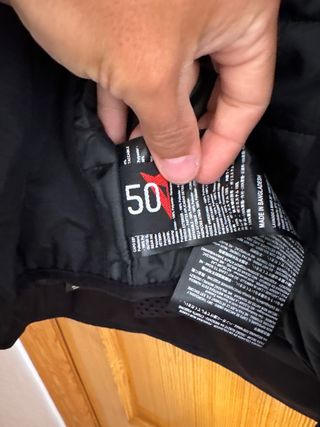 Chaqueta Dainese Moto Negra y Gris