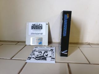 Bad Dudes vs Dragon Ninja Amiga Microbox