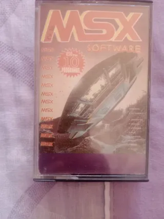 Lote 3 Cassettes Software MSX Vintage