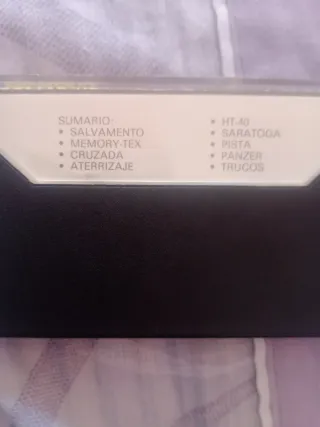 Lote 3 Cassettes Software MSX Vintage