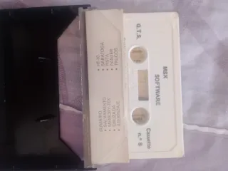 Lote 3 Cassettes Software MSX Vintage