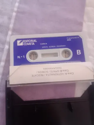 Lote 3 Cassettes Software MSX Vintage