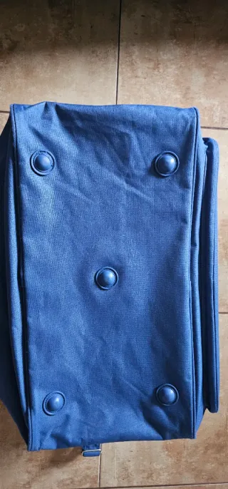 Juego 2 maletas mano Adolfo Domínguez Azul