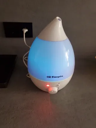 Humidificador Orbegozo Blanco y Azul