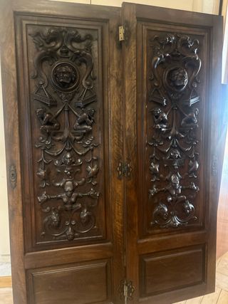 Puertas de Madera Antiguas Talladas