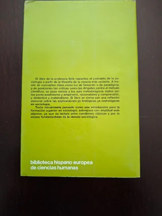 Sociología - fundamentos filosóficos y cuestion...