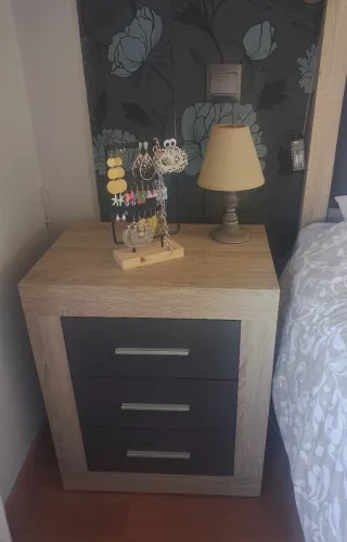 Cabecero, mesillas y canapé 150cm