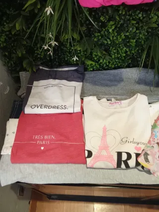 Lote marca 14 prendas niña 10/12años