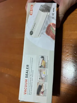 Máquina de Vacío + Inflador + Imán Nevera