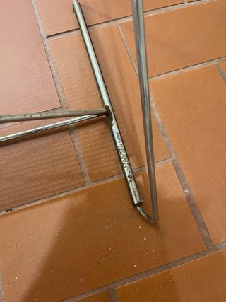 Pareja Sillas X-Line Metal