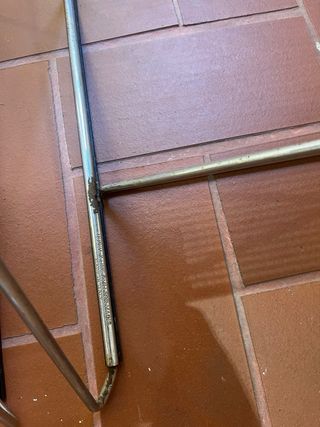 Pareja Sillas X-Line Metal