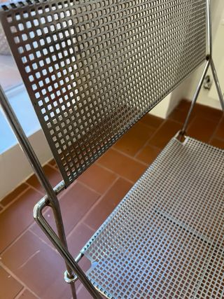 Pareja Sillas X-Line Metal