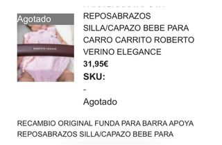 Roverto verino carro bebe