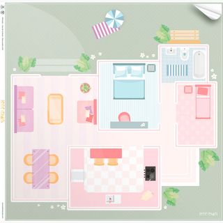 Vinilos mesa IKEA LACK juegos + escenarios