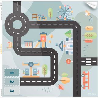 Vinilos mesa IKEA LACK juegos + escenarios