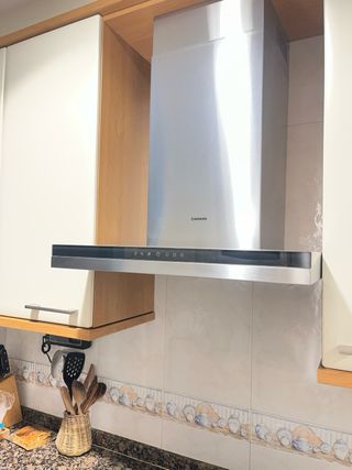 Campana Extractora Nodor Mirage GE Negra 600