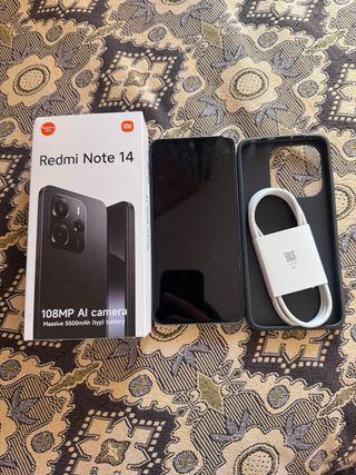Redmi Note 14 128GB Negro Nuevo