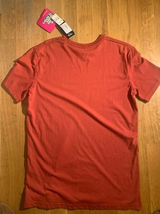 Camiseta Quiksilver Estampada Roja
