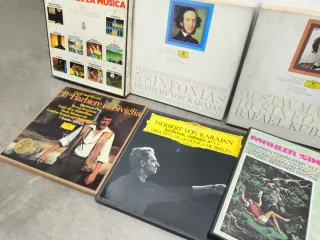 Lote Vinilos Clásica Cajas y Vinilos sueltos