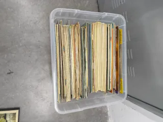 Lote Vinilos Clásica Cajas y Vinilos sueltos