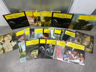 Lote Vinilos Clásica Cajas y Vinilos sueltos